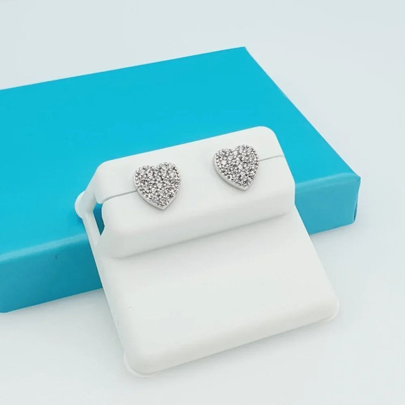 "925 Sterling Silver CZ Beautiful Earrings for Women, 1USPAR4229 - Picture 10 of 11